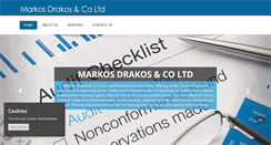 Desktop Screenshot of mdrakos.com